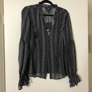 Paige Haiku Silk Blouse